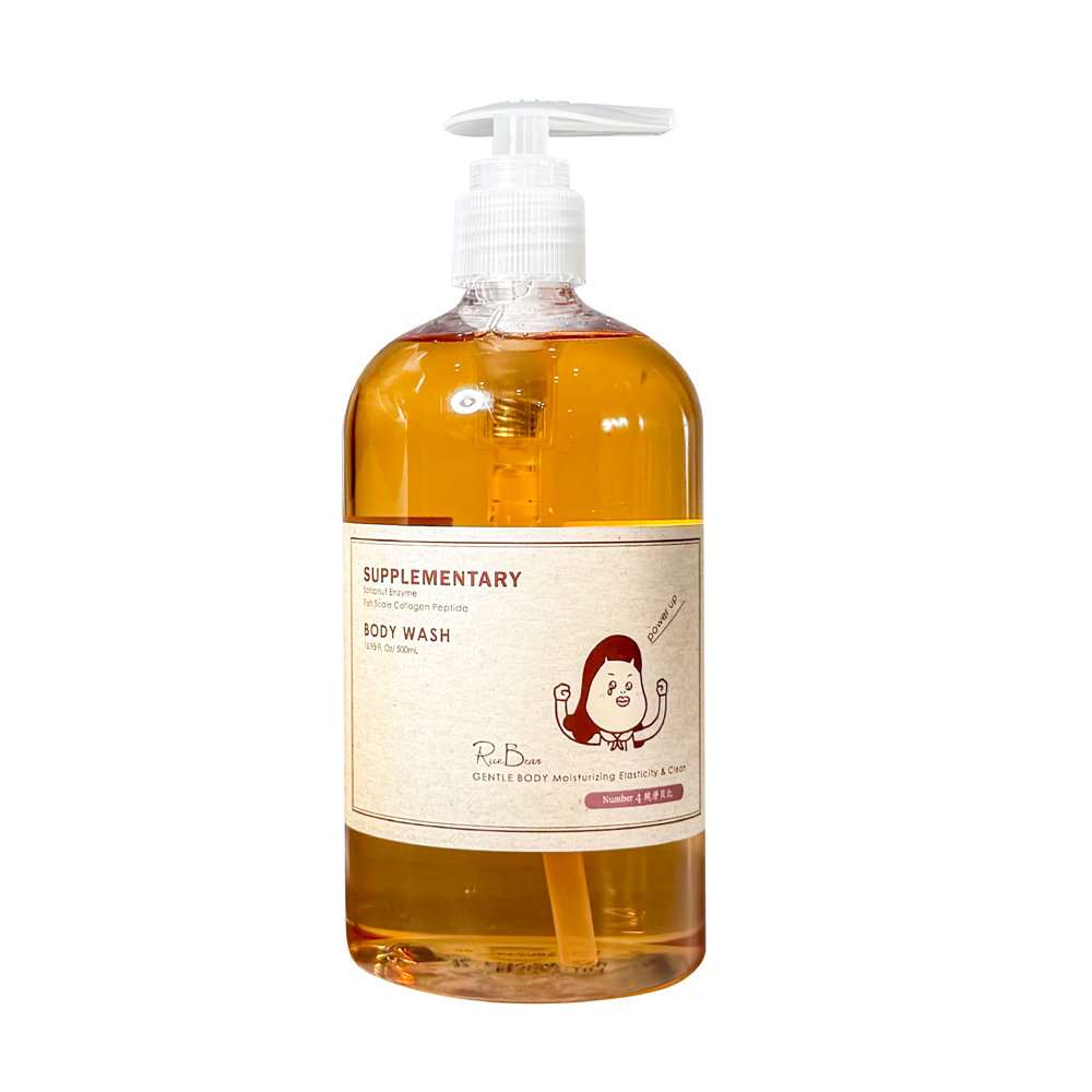 米豆 膠原蛋白補水沐浴露 No.4純淨貝比 500ml