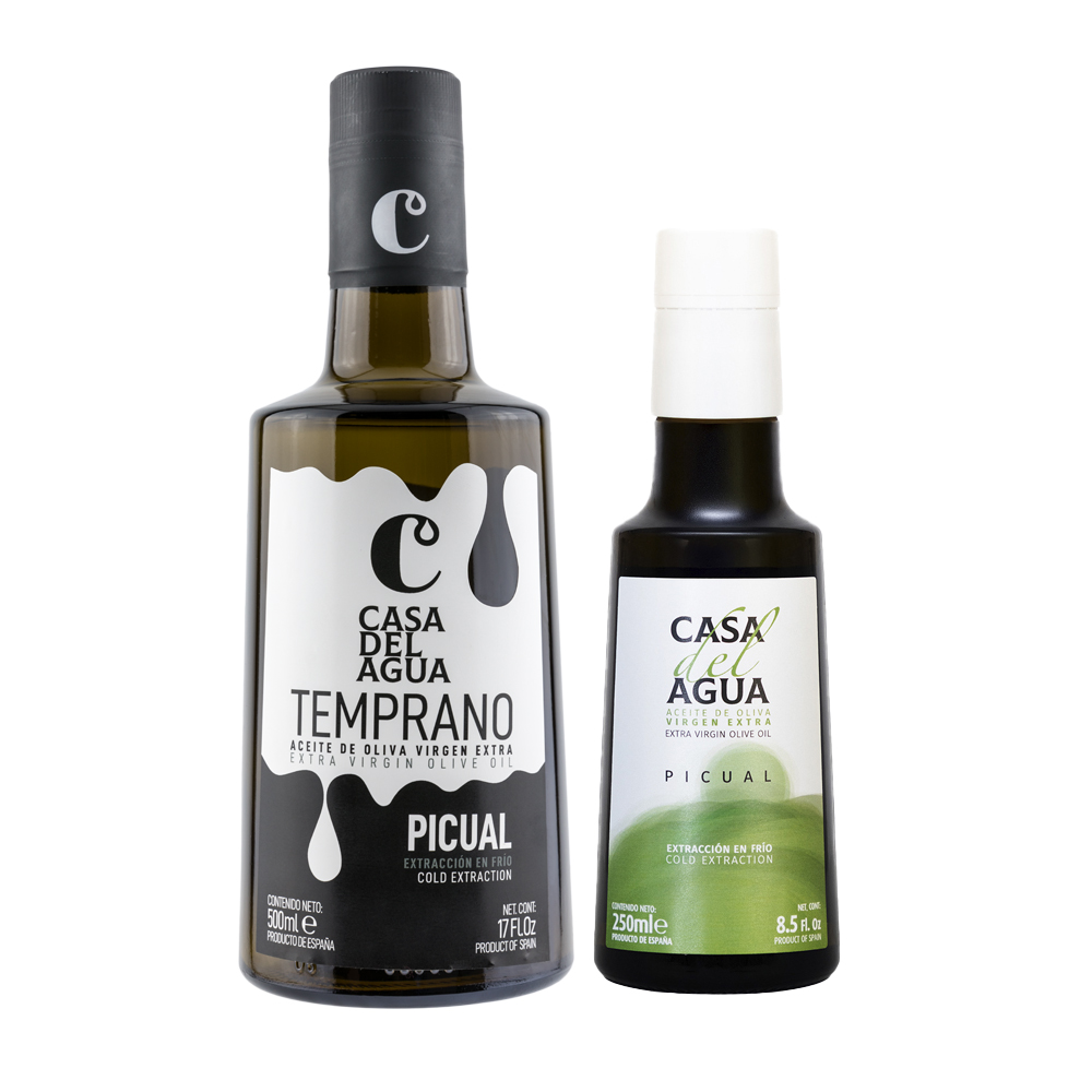 【Casa del Agua歐嘉】西班牙特級冷壓初榨橄欖油 莊園頂級款500ml+歐嘉職人橄欖油250mlx1入