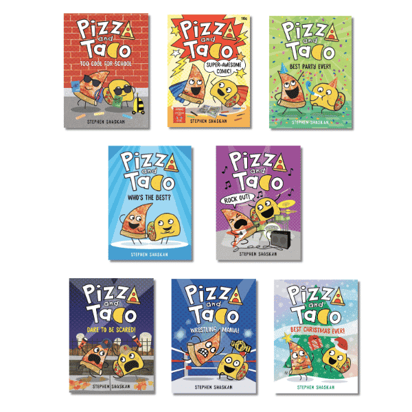 Pizza and Taco 8 Book Set (8冊合售)