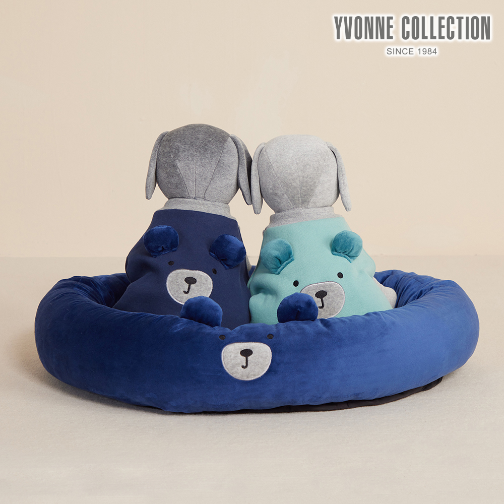 YVONNE COLLECTION 伯恩熊寵物窩-星夜藍