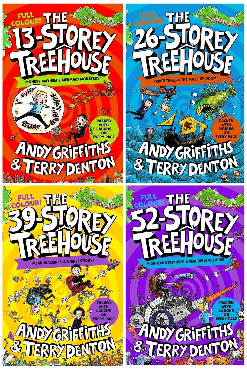 The Treehouse (Colour Ed./+ QR code/4冊合售)