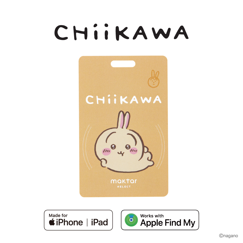 Maktar Tag卡好找CHiiKAWA吉伊卡哇即時定位防丟器 兔兔 橘