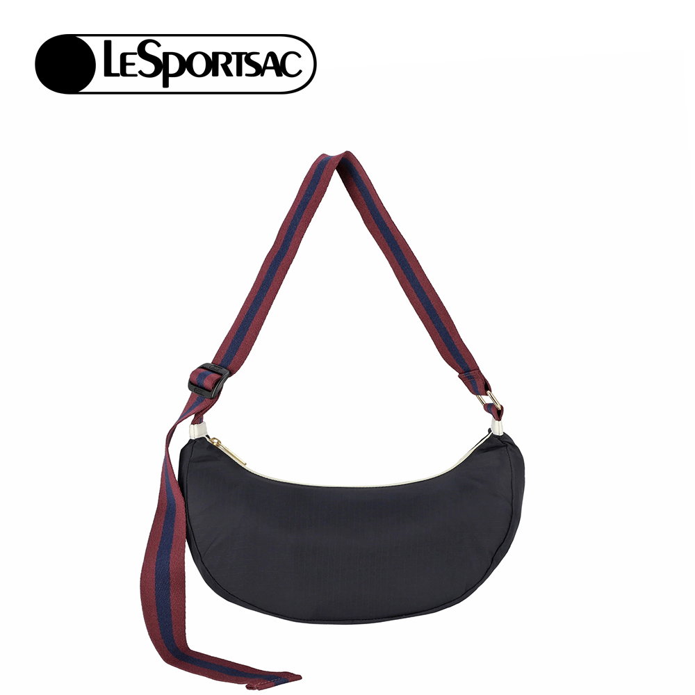 Lesportsac Med Hammock Adjustable Bag 中型隨身肩背包 側背包 小包 送禮 禮物 推薦(深條紋背帶)
