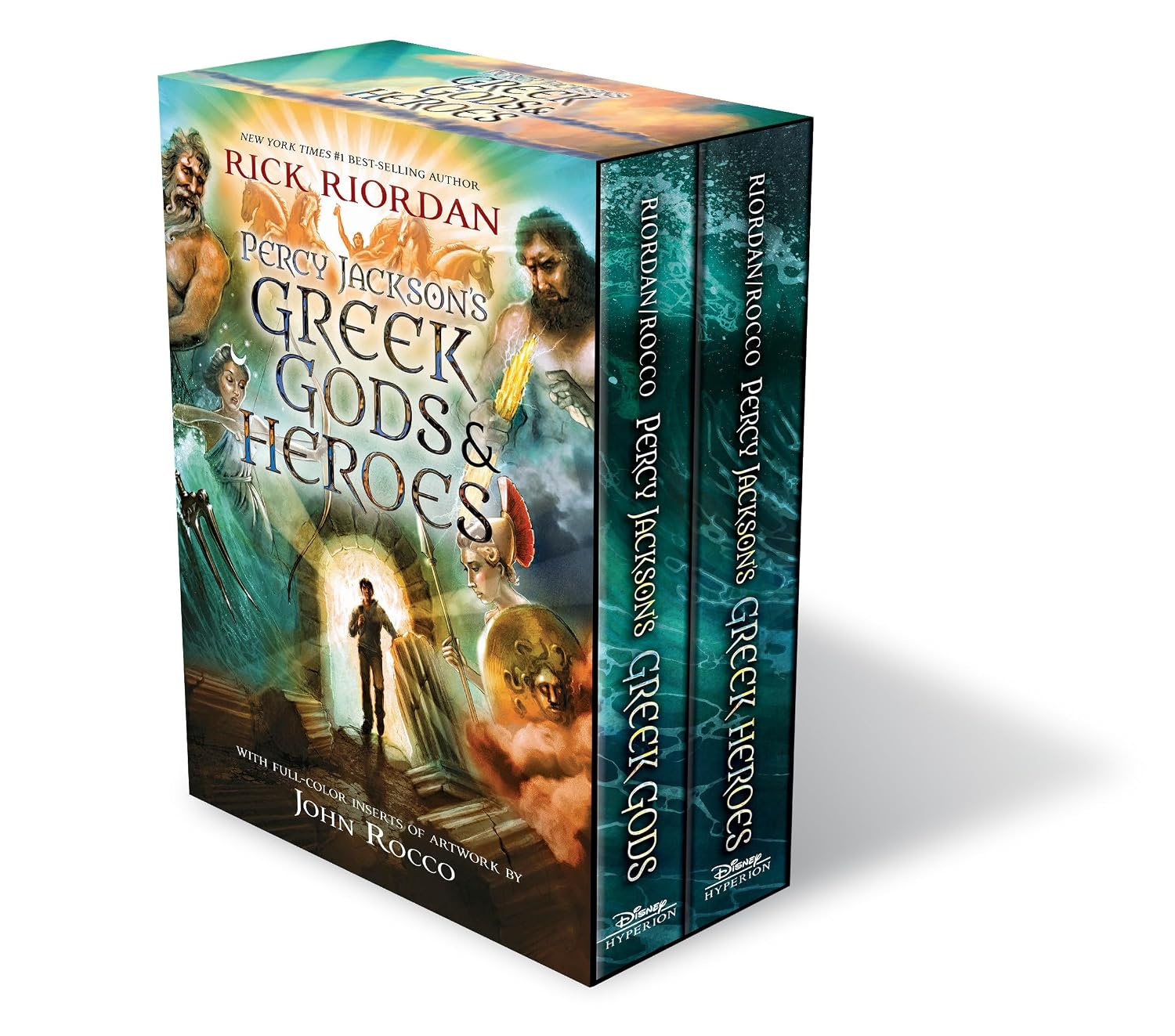 Percy Jackson's Greek Gods & Heroes Boxed Set (2冊合售)