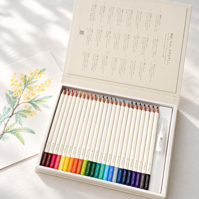 TOMBOW IROJITEN色辭典水彩色鉛筆 24色