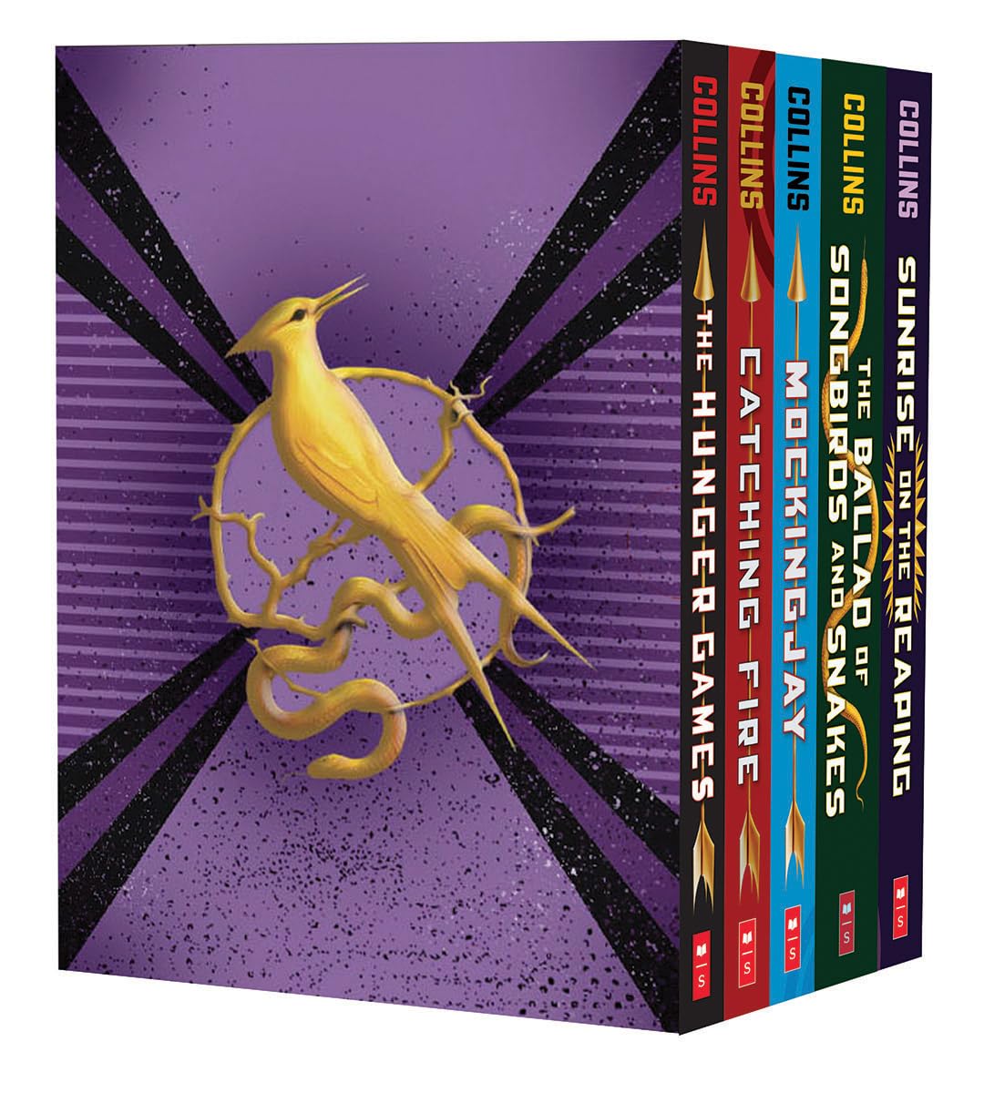 Hunger Games 5-Book Paperback Box Set (the Hunger Games, Catching Fire, Mockingjay, the Ballad of Songbirds and Snakes, Sunrise on t