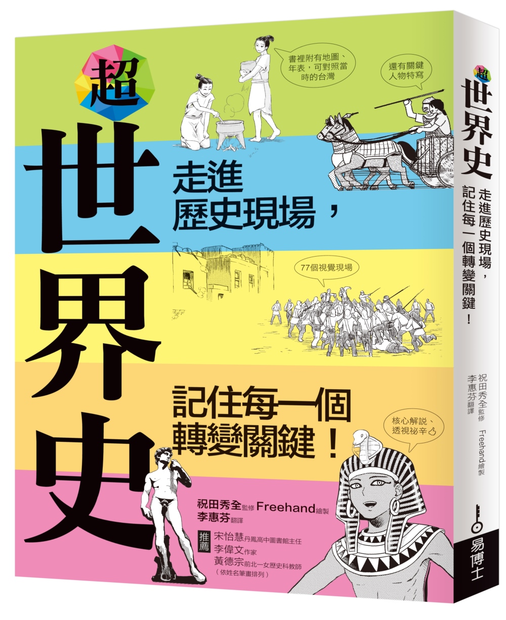 超世界史: 走進歷史現場, 記住每一個轉變關鍵!