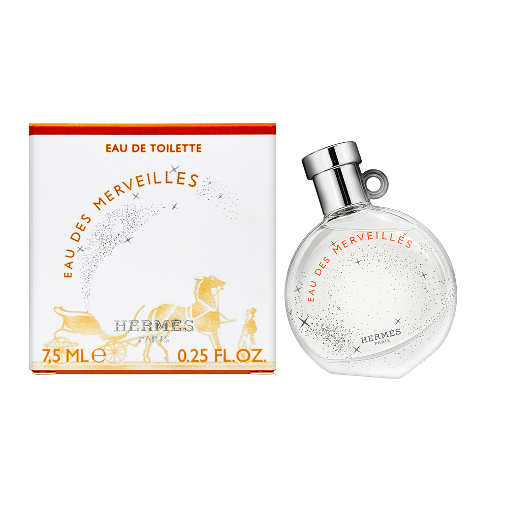 【Hermes愛馬仕】Eau des Merveilles 橘彩星光淡香水 7.5ml -公司貨