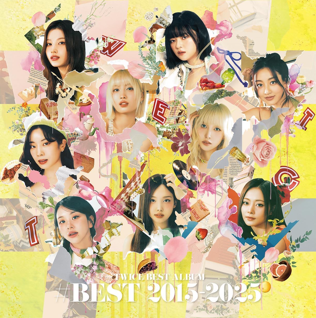 TWICE Best Album: #Best 2015-2025 (4CD+BD+寫真集+週邊商品/初回限定盤)