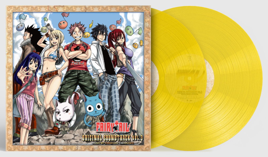 Fairy Tail: TV Anime Original Soundtrack Vol. 3 (2LP/Clear Yellow Vinyl)