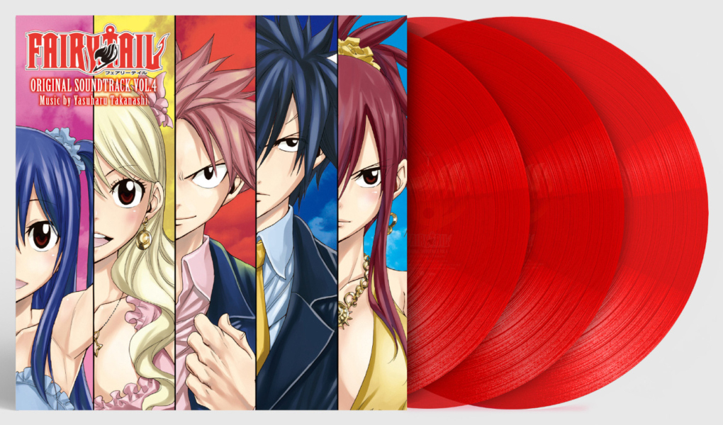 Fairy Tail: TV Anime Original Soundtrack Vol. 4 (3LP/Clear Red Vinyl)