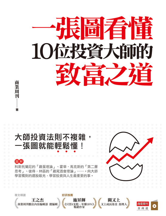 一張圖看懂10位投資大師的致富之道 (電子書)