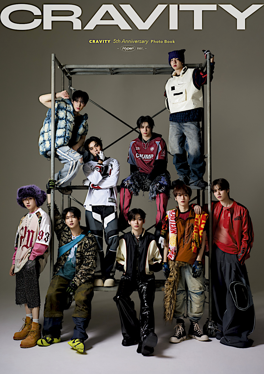 CRAVITY 5th Anniversary Photo Book-Hyper ver.-