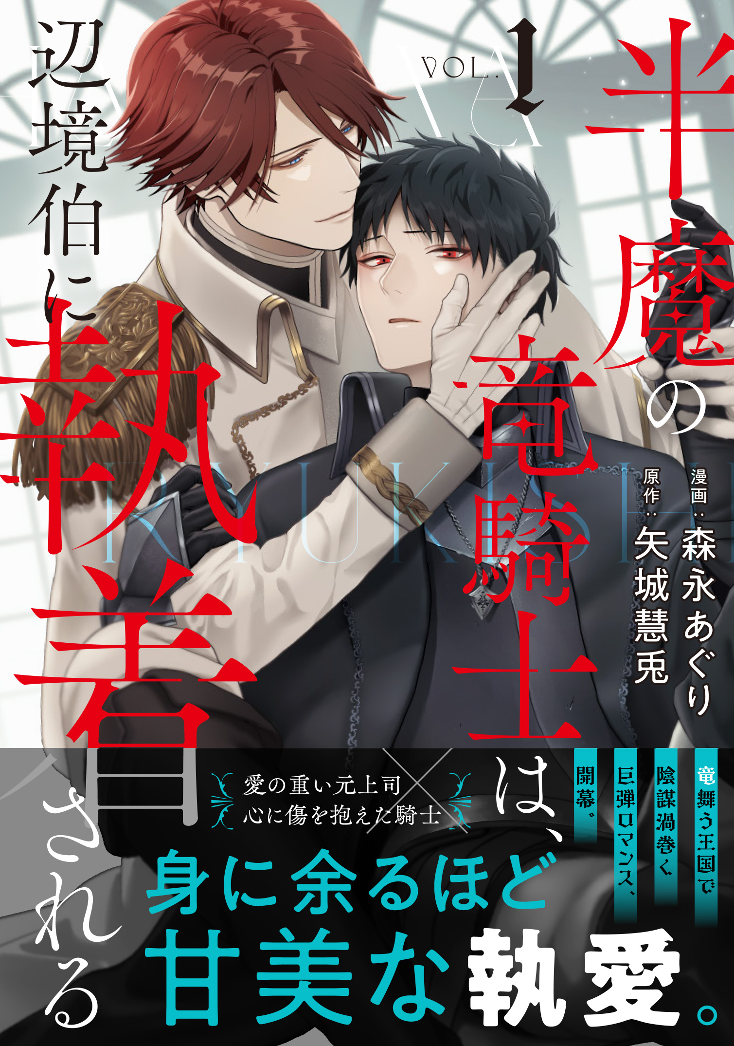 半魔の竜騎士は、辺境伯に執着される 1 アンダルシュCOMICS