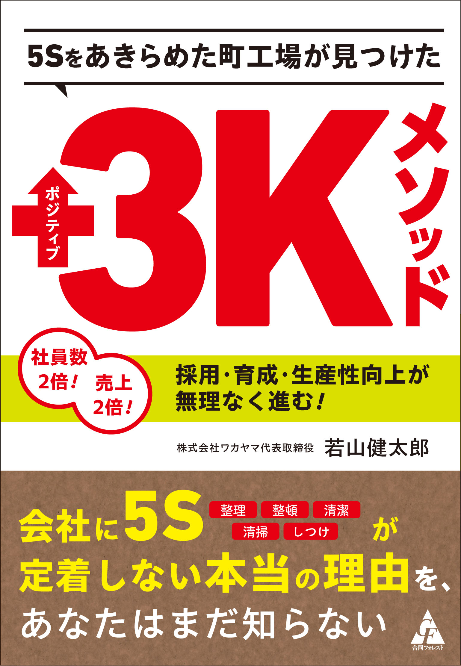 5Sをあきらめた町工場が見つけた ポジティブ3Kメソッド