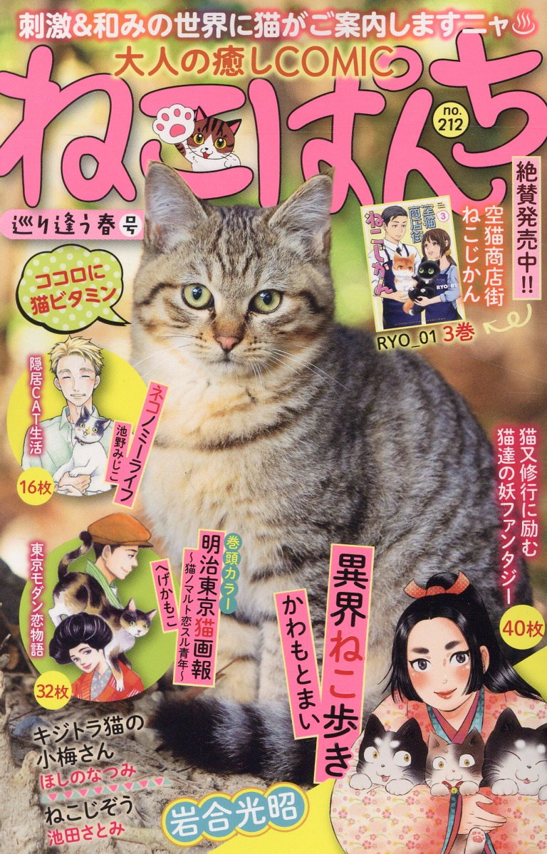 ねこぱんち: 巡り逢う春号 (no.212) | 誠品線上