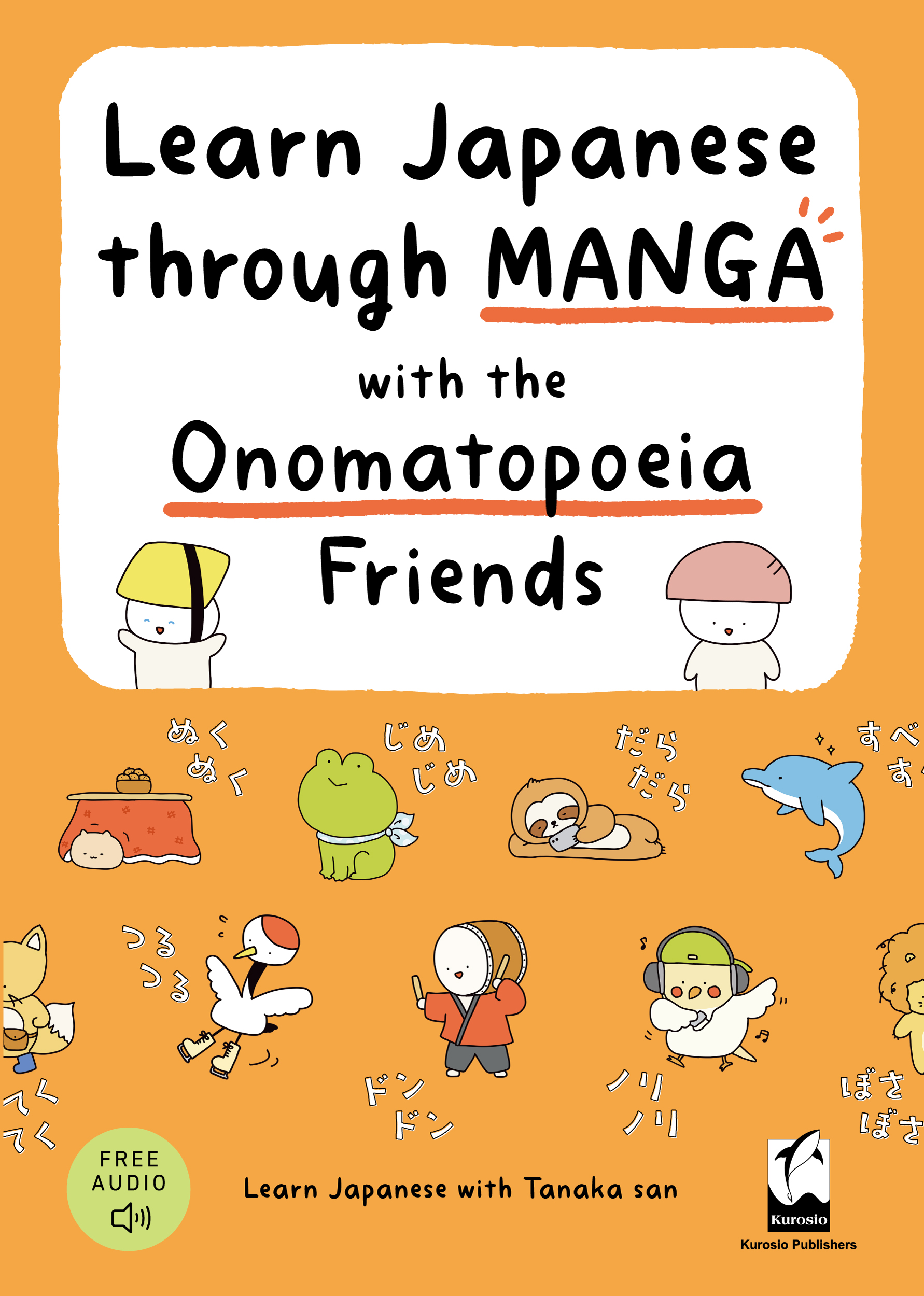 Learn Japanese through MANGA with the Onomatopoeia Friends