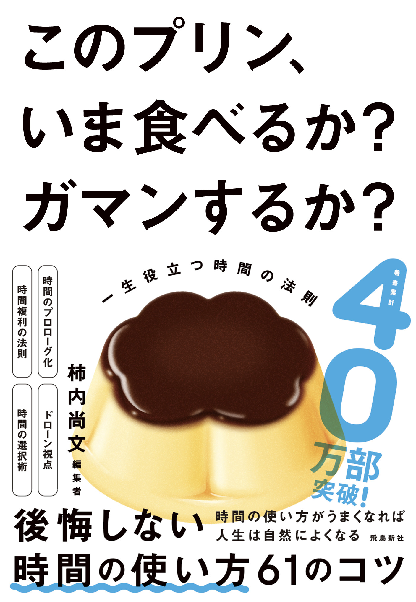 このプリン、いま食べるか? ガマンするか? 一生役立つ時間の法則