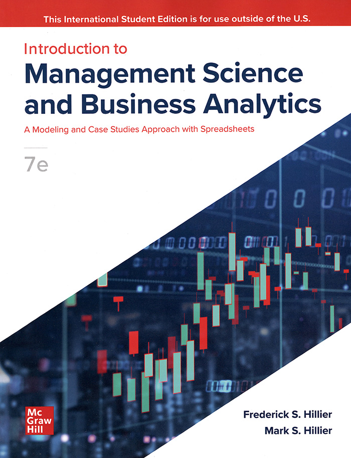 Introduction to management science and business analytics a modeling