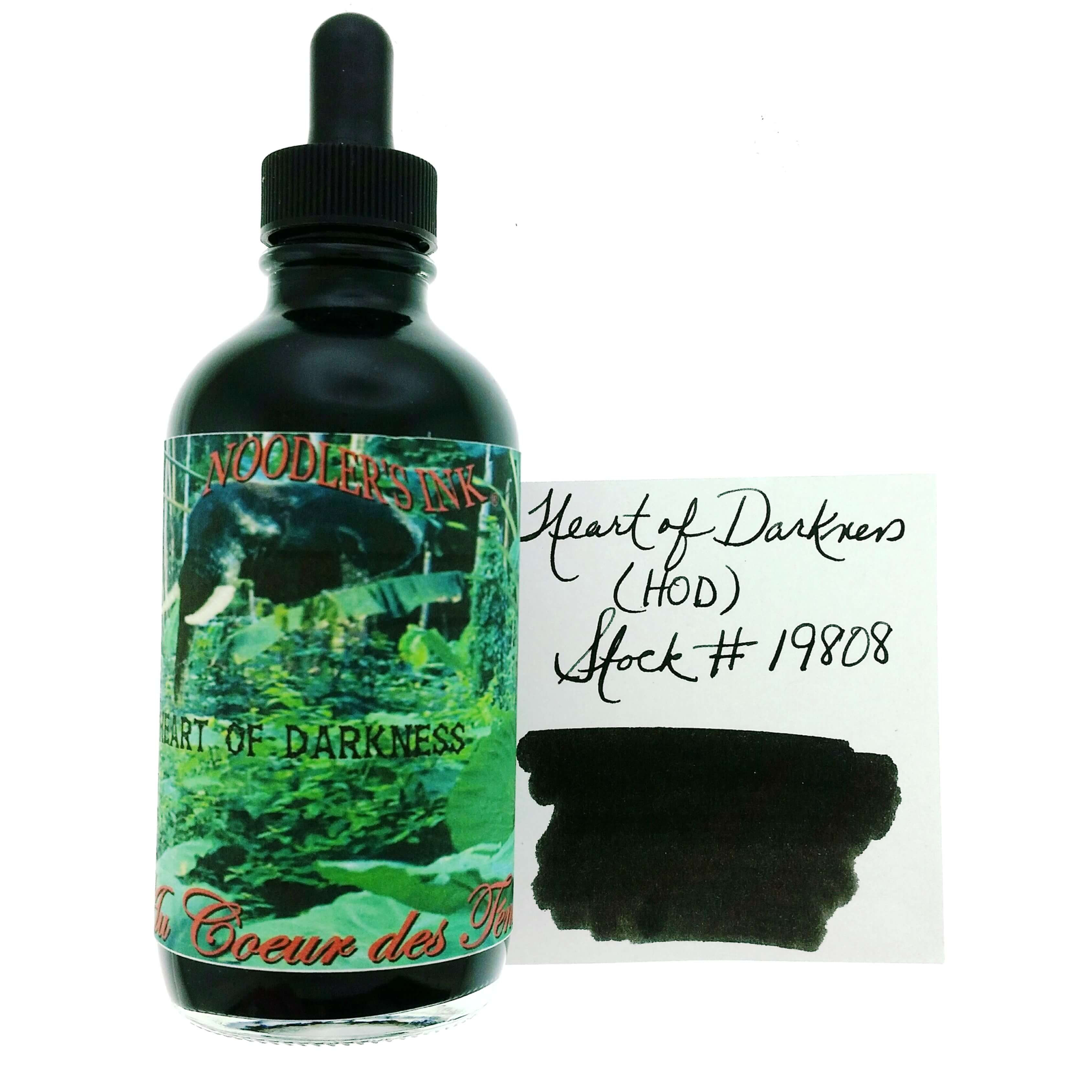 Noodler's Ink鯰魚墨水19808 黑暗之心4.5oz | 誠品線上