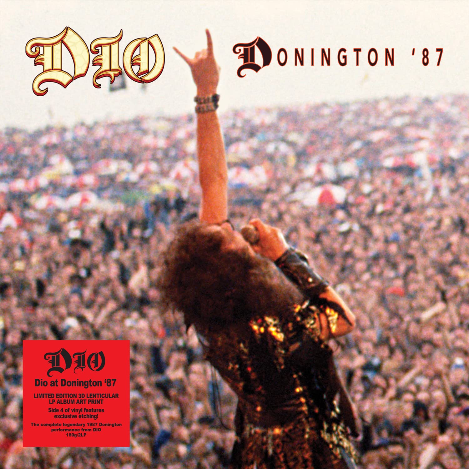 Dio At Donington '87 (2LP/3D Lenticular Art Print cover/Limited Edition)