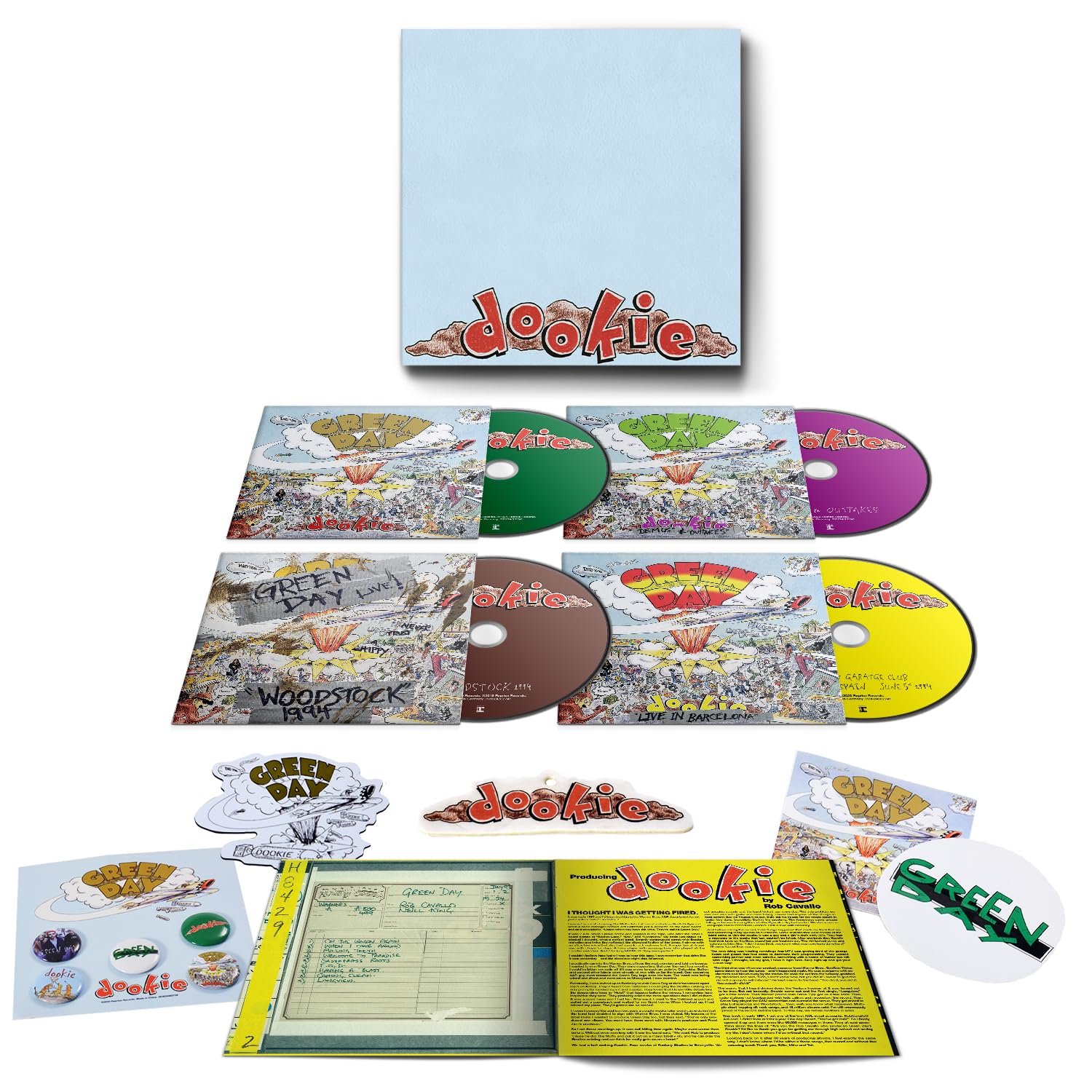 Dookie (4CD/30th Anniversary Deluxe Edition)