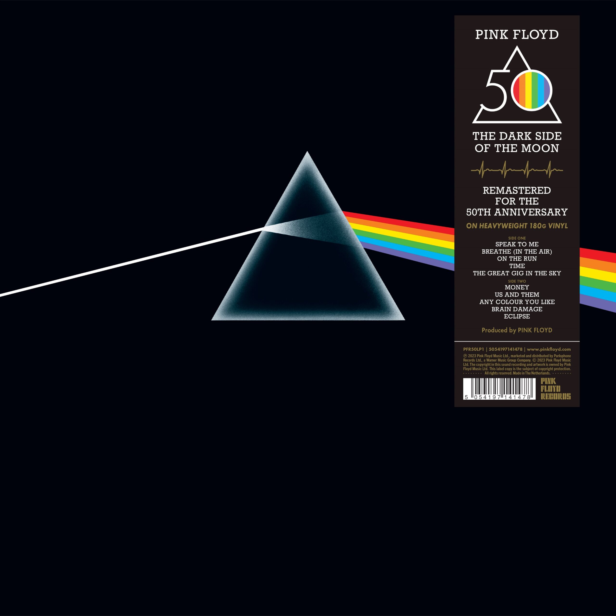 The Dark Side of The Moon (LP 180g Vinyl 2023 Remastered Ed
