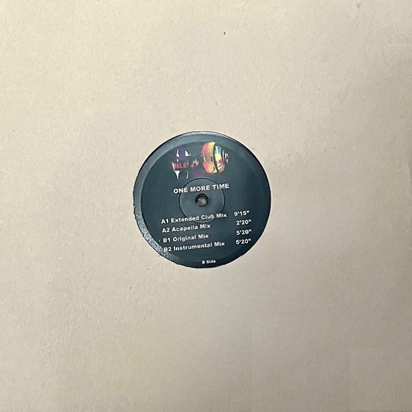 One More Time (12" Traslucent Yellow Vinyl)