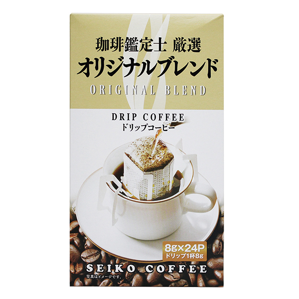 SEIKO COFFEE珈琲鑑定士嚴選濾泡式咖啡/ 24入
