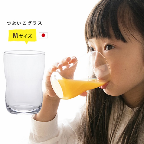 日本 ADERIA 兒童強化玻璃杯/ M
