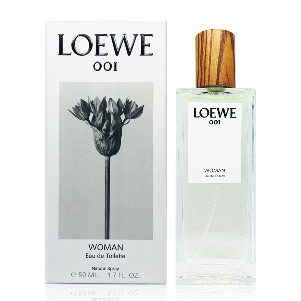 LOEWE 001 WOMAN 羅威事後清晨女性淡香水50ML - 平行輸入| 誠品線上