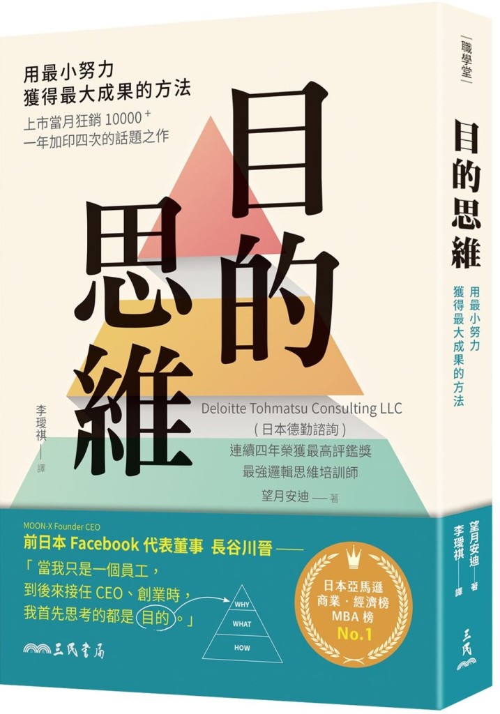 目的思維: 用最小努力, 獲得最大成果的方法 (附思考提問地圖)