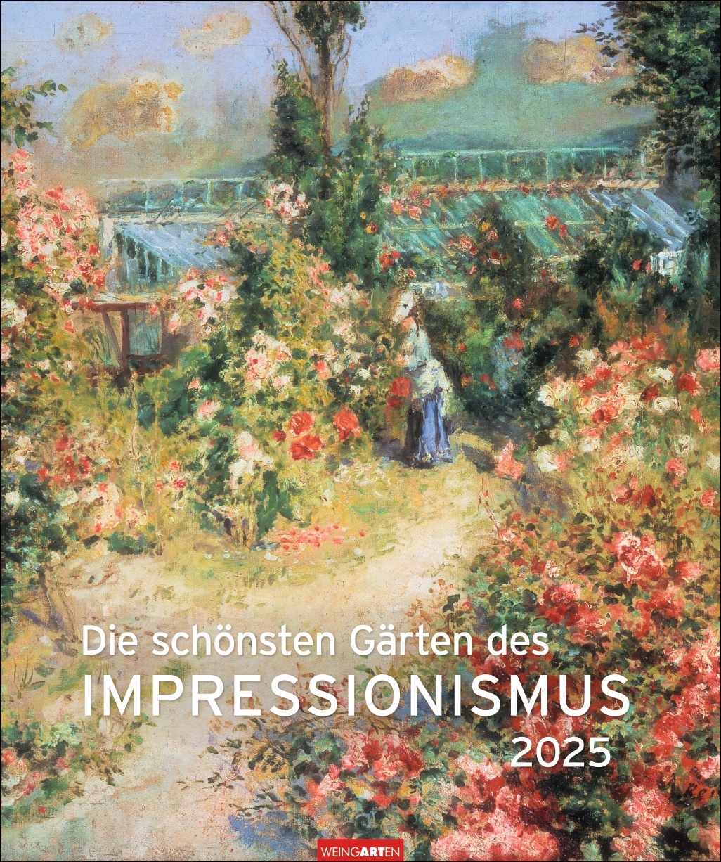 2025德國 WEINGARTEN 掛曆 Die Schönsten Garten Des Impressionismus 誠品線上