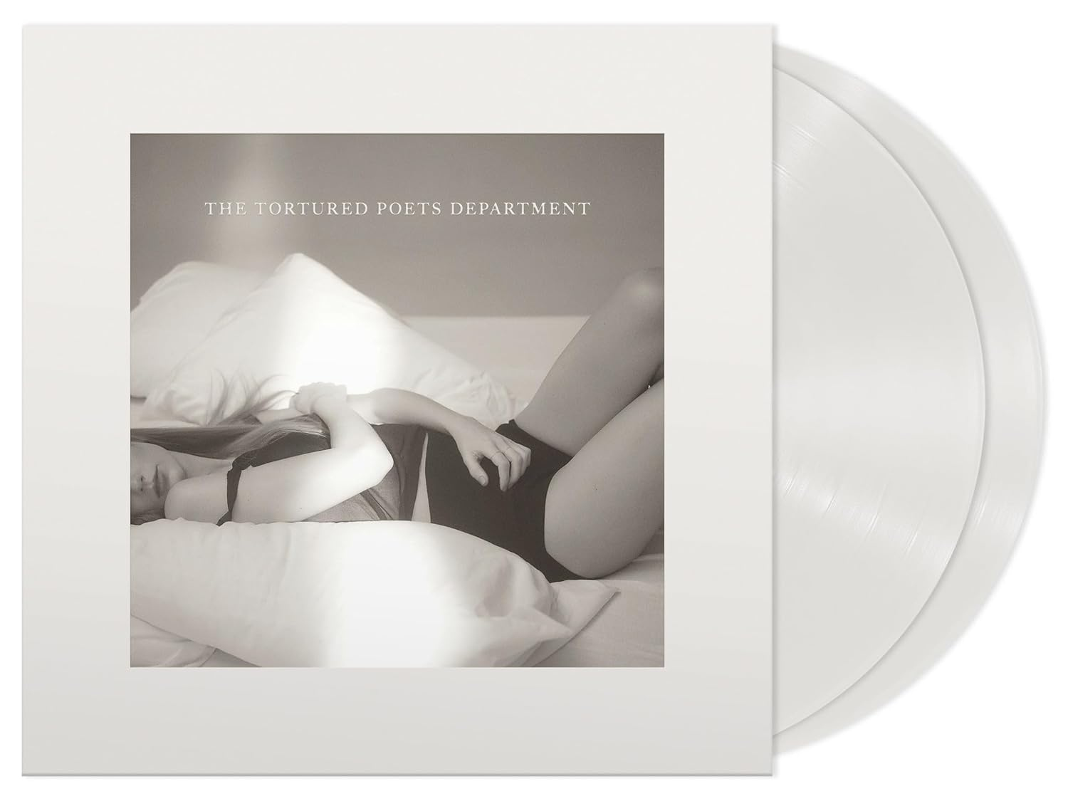 泰勒絲全新專輯➤全球限量魅影白色彩膠唱片
