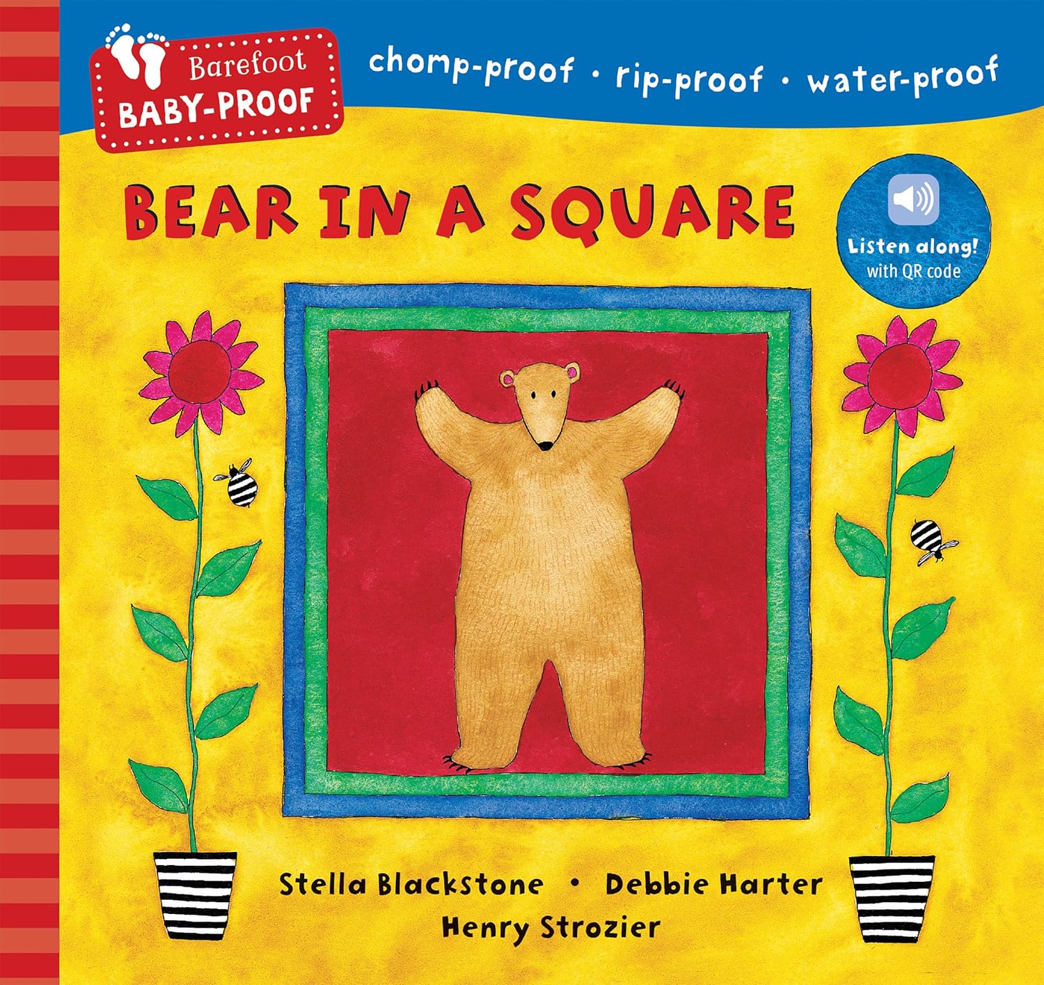 Baby-Proof: Bear in a Square (+QR Code)