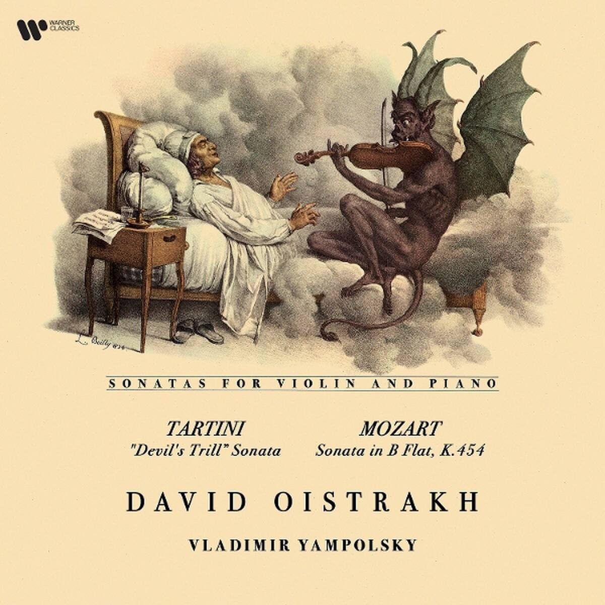 Tartini: Devil's Trill Sonata/ Mozart: Sonata in B Flat, K. 454 (LP)
