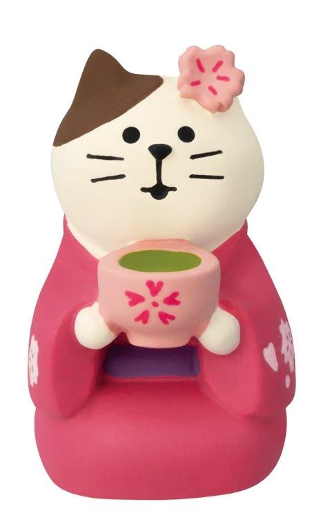 日本 DECOLE Concombre 京都公仔 京抹茶猫 | 誠品線上