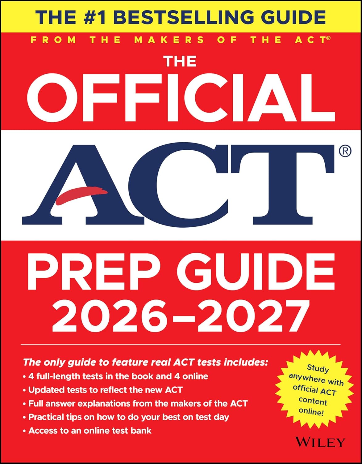 The Official ACT Prep Guide 2026-2027 (10 Ed.)