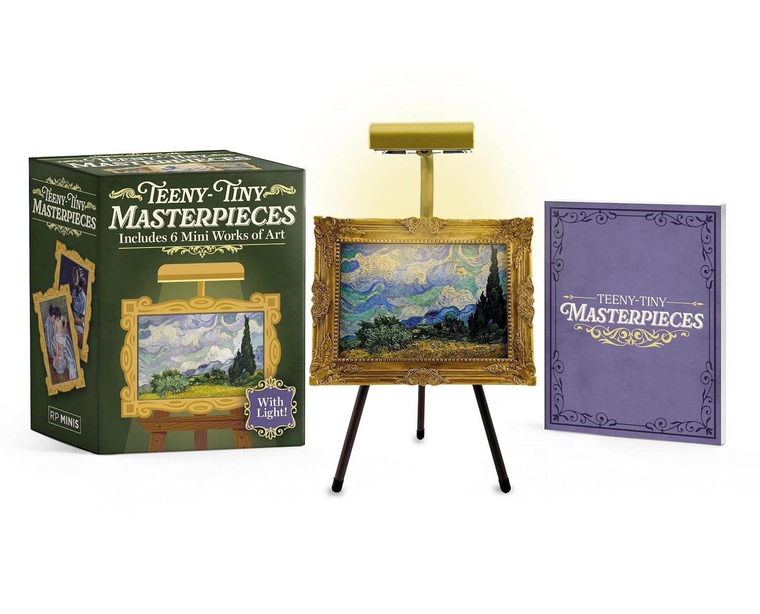Teeny-Tiny Masterpieces: Includes 6 Mini Works of Art