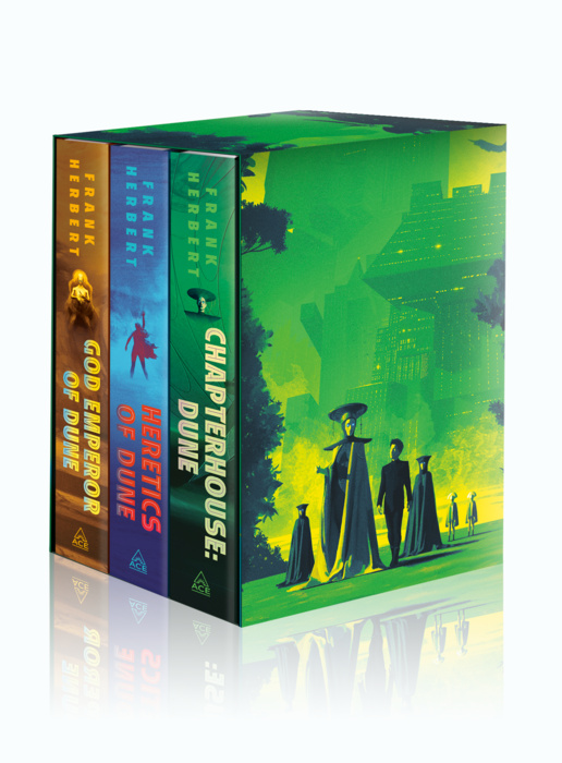 Frank Herbert's Dune Saga Books 4-6 Deluxe Hardcover Boxed Set (3冊合售)