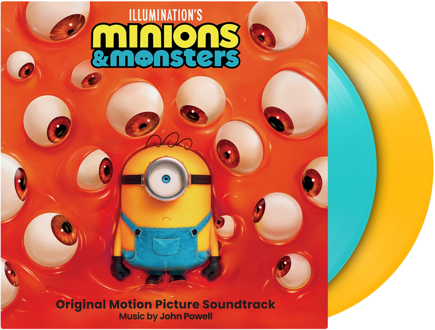 Minions & Monsters: Original Soundtrack (2LP/180g Yellow & Turquoise Vinyl)