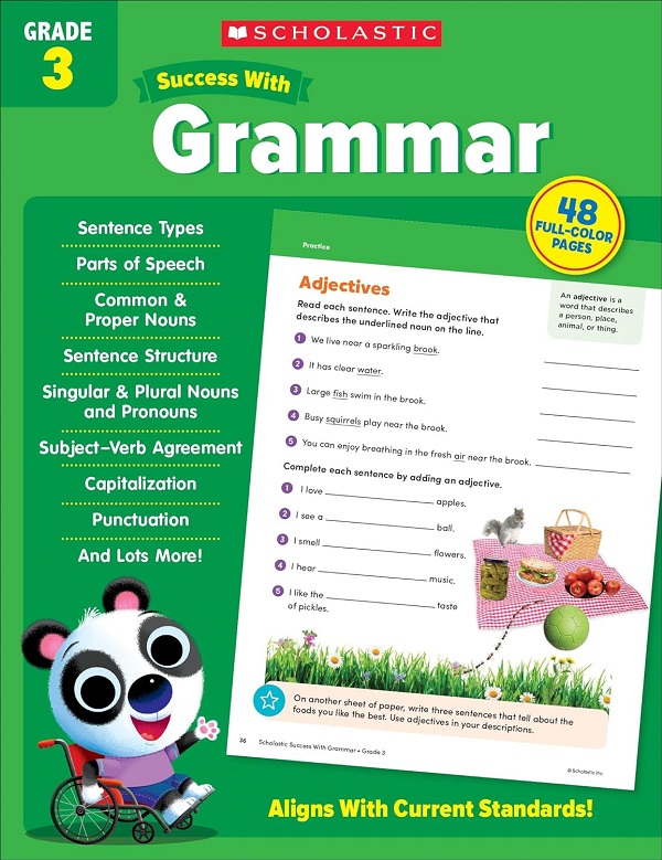 Scholastic Success with Grammar Grade 3 Workbook | 誠品線上