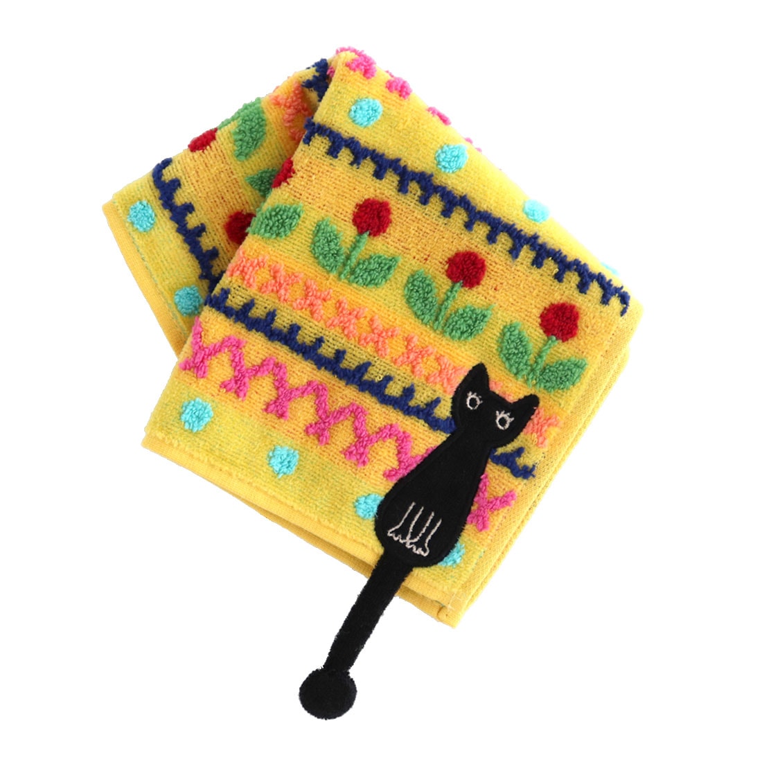 日本Atsuko Matano 純棉手帕巾Kitten Garden Yellow | 誠品線上 日本Atsuko Matano 純棉手帕巾Kitten Garden Yellow | 誠品線上