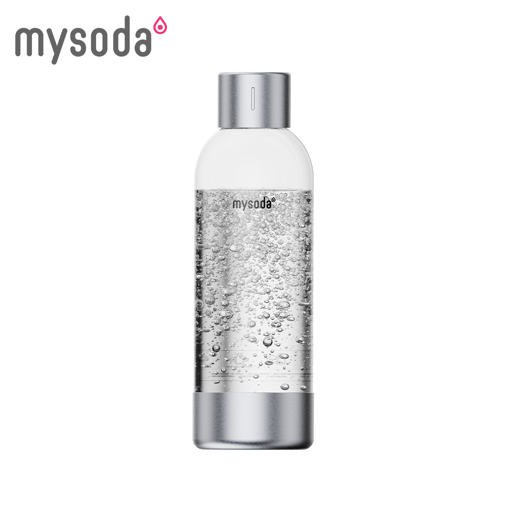 Mysoda Premium水瓶 1L-銀