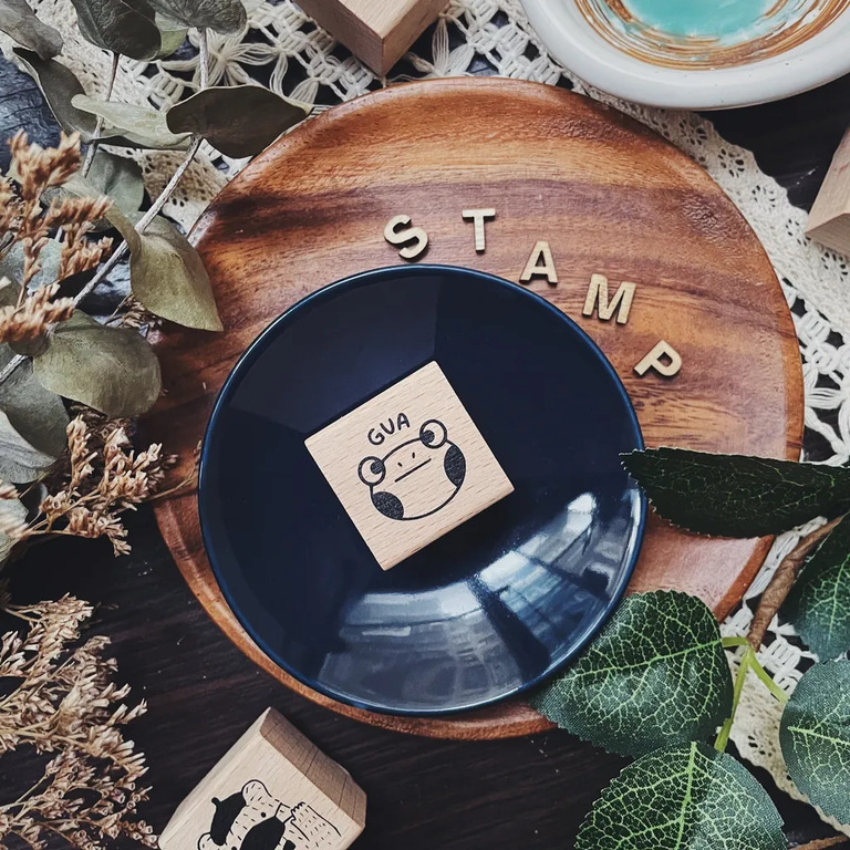 自己印3CM印章/ 小青蛙