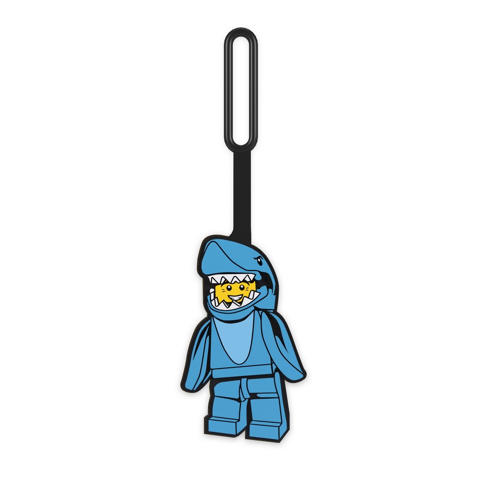 LEGO樂高鯊魚人吊牌