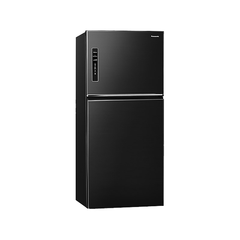 Panasonic國際家電【NR-B651TV-K】650公升雙門無邊框鋼板電冰箱-晶漾黑 (含標準安裝)同NR651TV