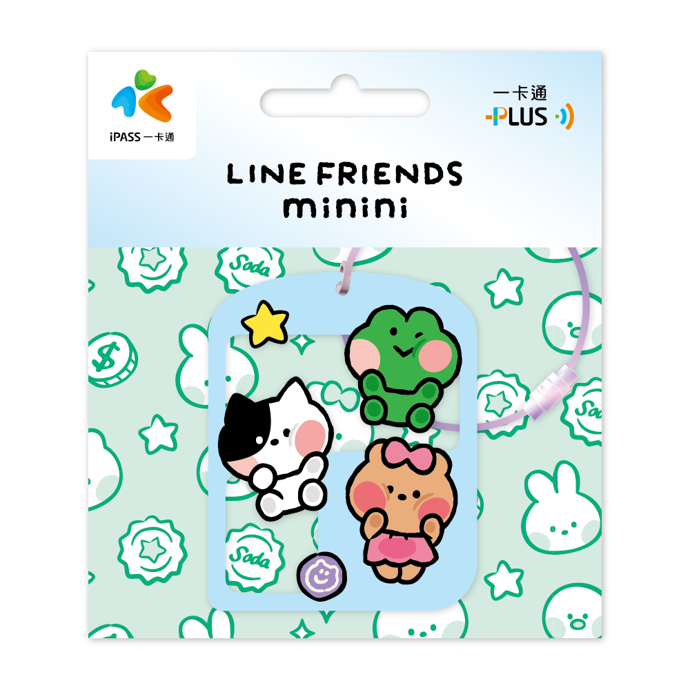 LINE FRIENDS minini造型一卡通 靠近 代銷 | 誠品線上