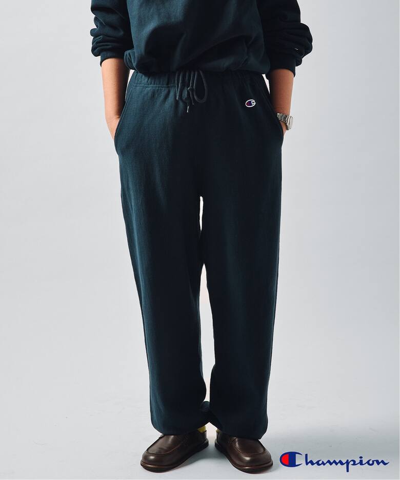JS/JOURNAL STANDARD x CHAMPION 棉長褲/褲子/藏青色(040)/L