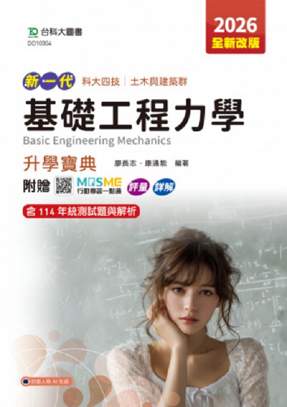 科大四技土木與建築群基礎工程力學升學寶典 (2026/第5版/附MOSME行動學習一點通)